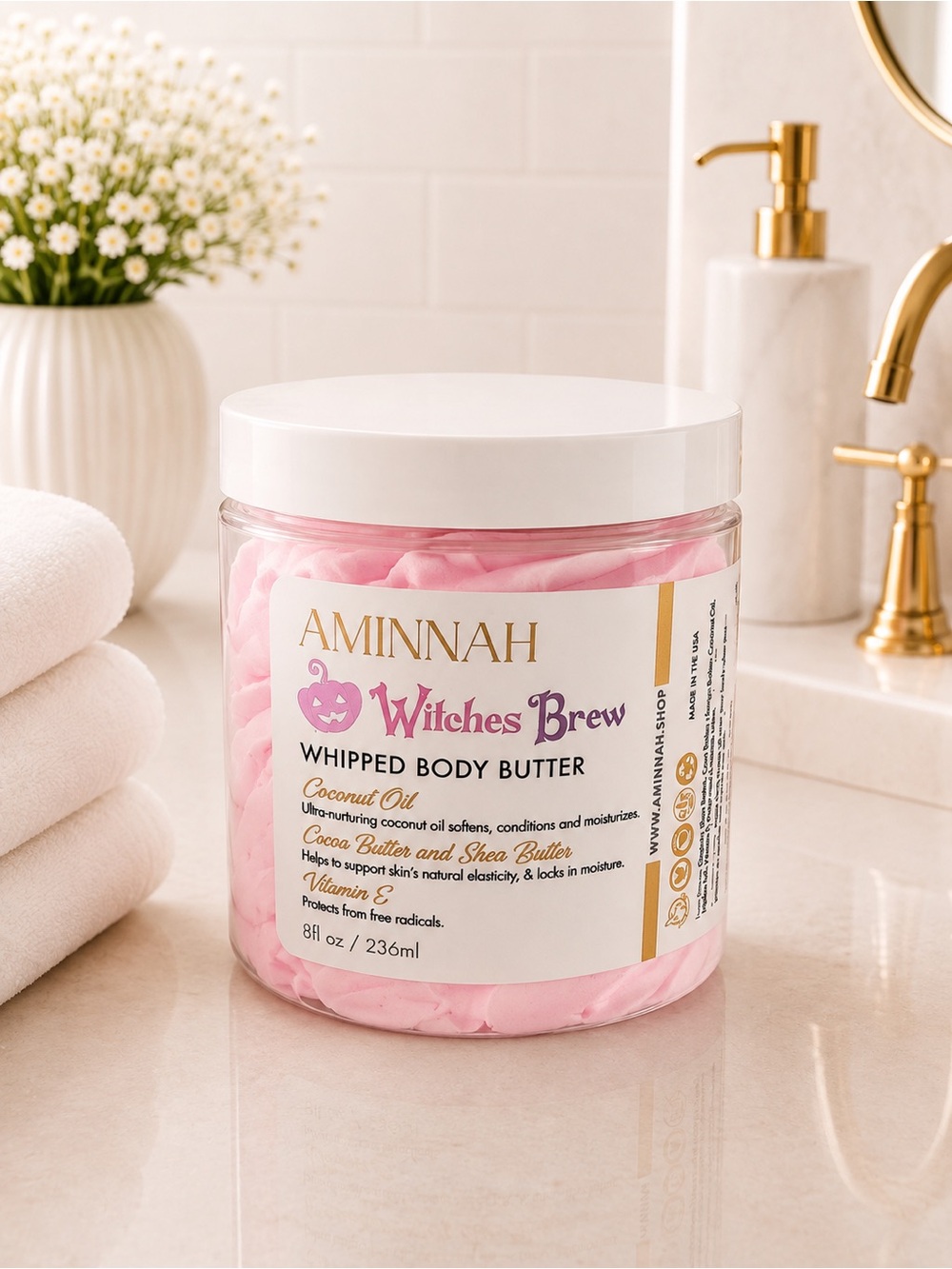 AMINNAH Witches Brew Whipped Body Butter